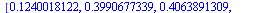 [.1240018122, .3990677339, .4063891309, .4064008634, .4064008631]